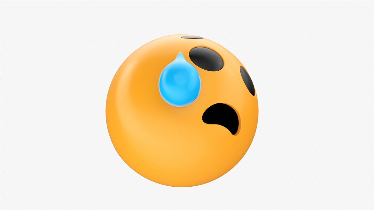 Emoji 072 Crying With Tear
