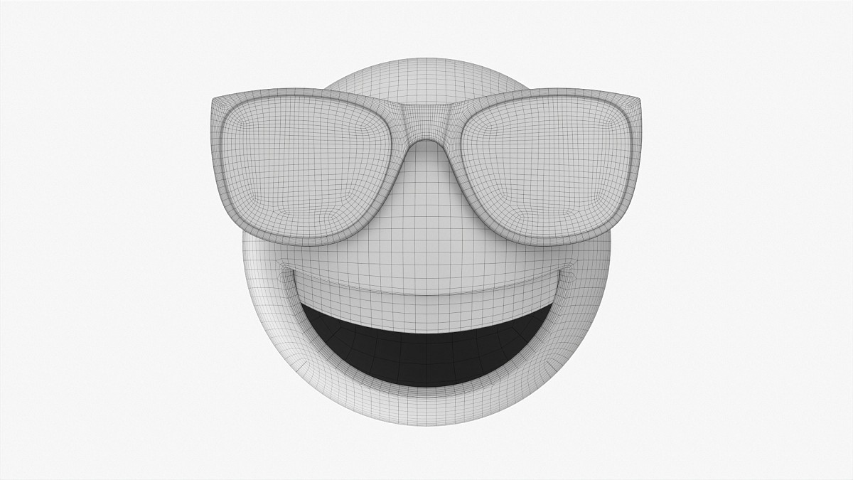Emoji 089 Laughing With Sunglasses