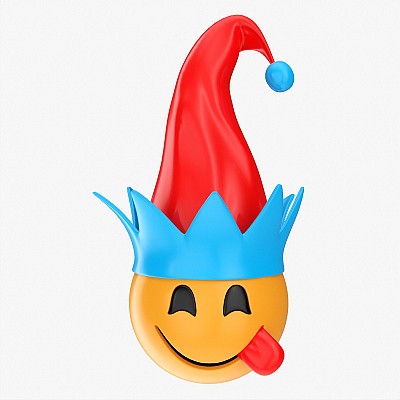 Emoji 096 Yum Elf Hat