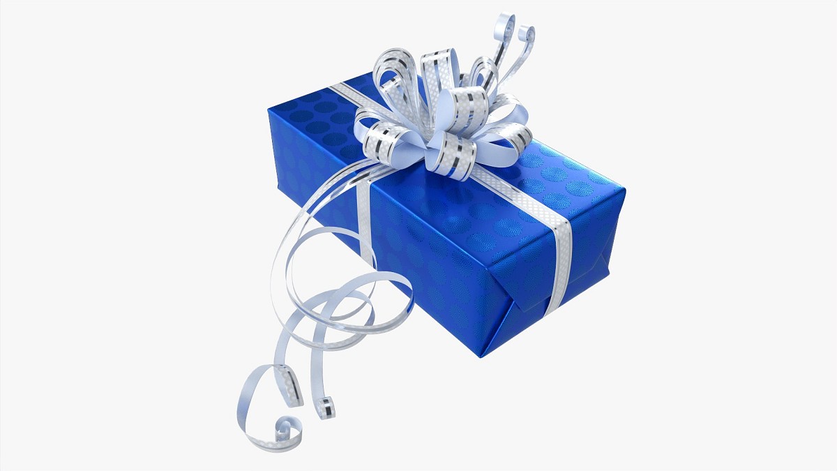 Gift Box With Ribbon 01