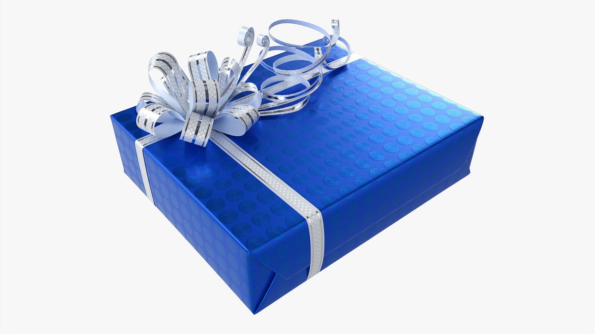 Gift Box With Ribbon 02