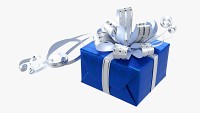 Gift Box With Ribbon 04