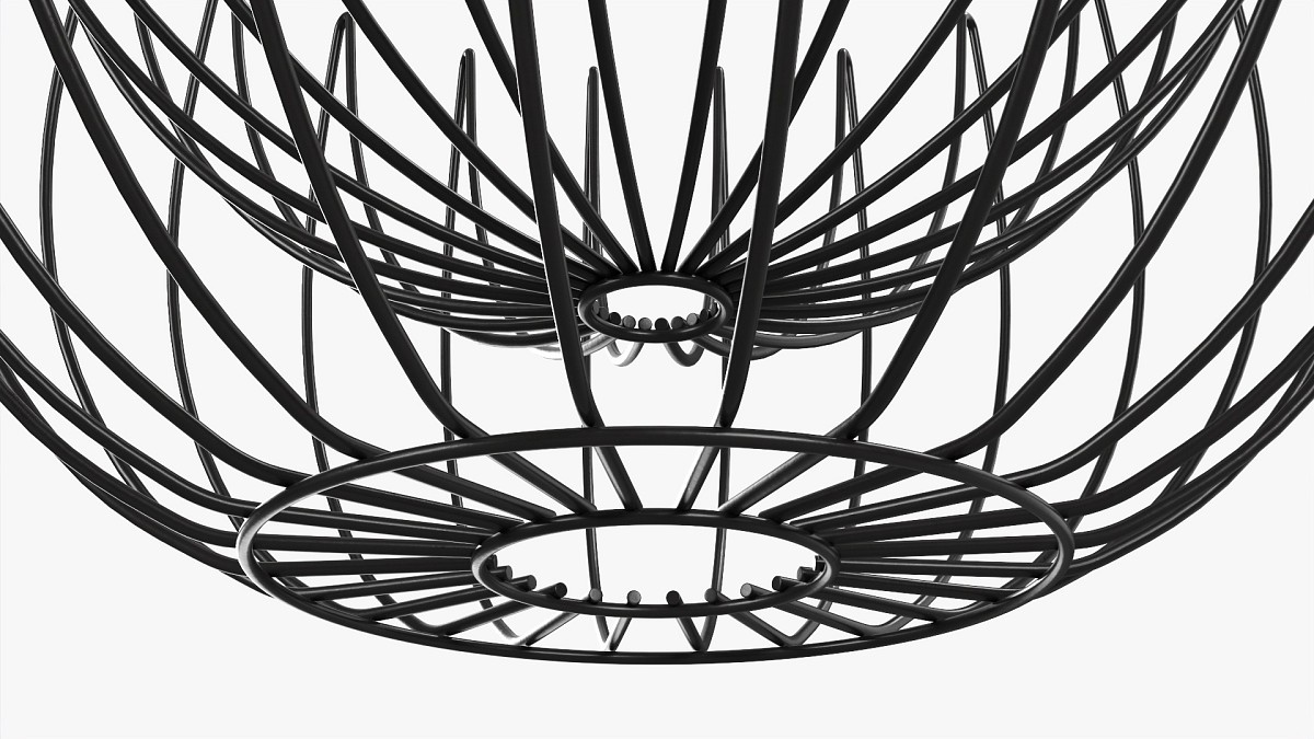 Iron Suspended Wire Basket