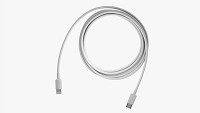 Lightning To USB C Cable White