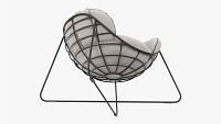 Outdoor Garden Chair With Cushion