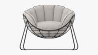 Outdoor Garden Chair With Cushion