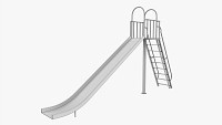 Outdoor Playground Slide 02