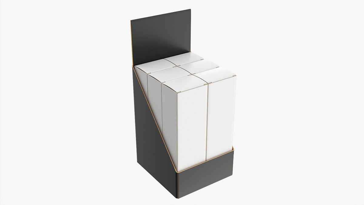 Paper Boxes With Tray Set 04