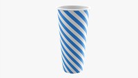 Paper Cold Cup 22 Oz With Translucent Flat Lid