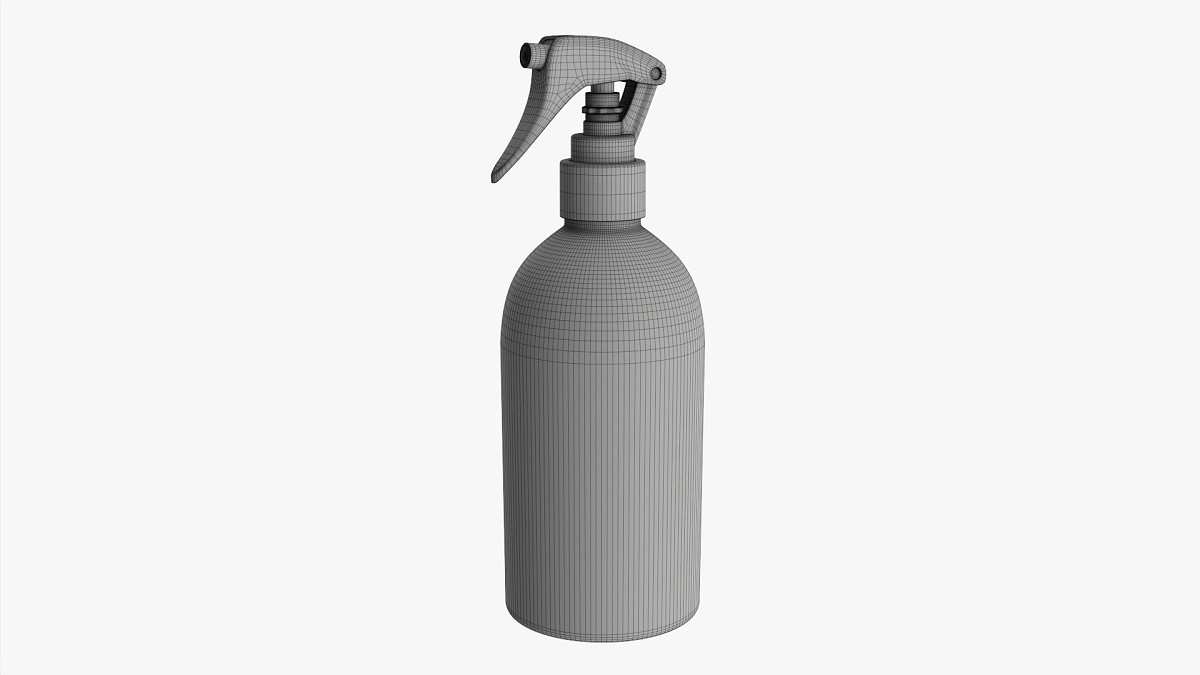 Plastic Bottle With Dispenser Large