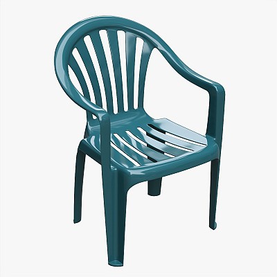 Plastic chair stackable 2