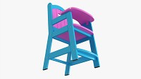 Play Dolls High Chair V2