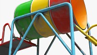 Playground barrel slide 2