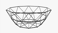 Round Wire Serving Basket