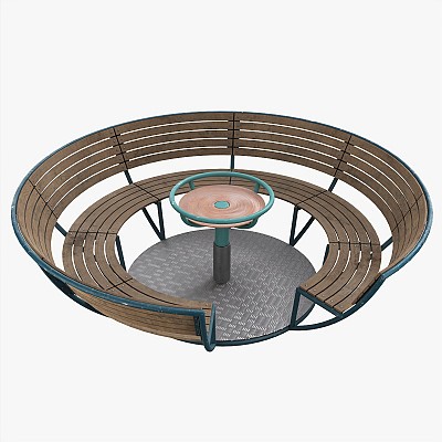 Roundabout Bench 01