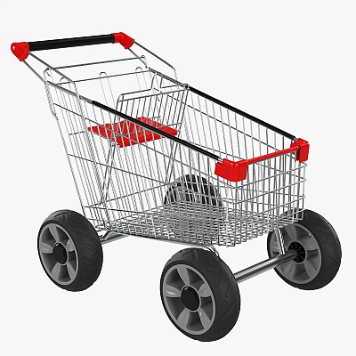 Cart With Big Wheels 02