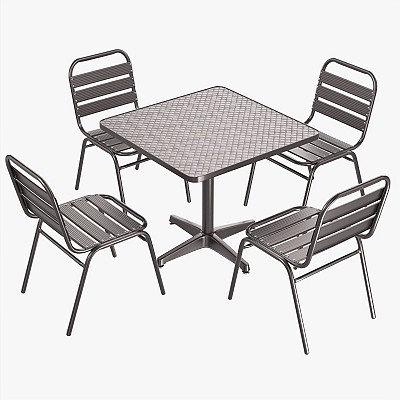 Metal Dining Table Chairs