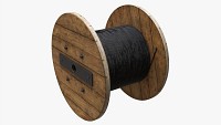 Steel cable reel
