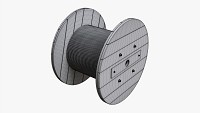 Steel cable reel