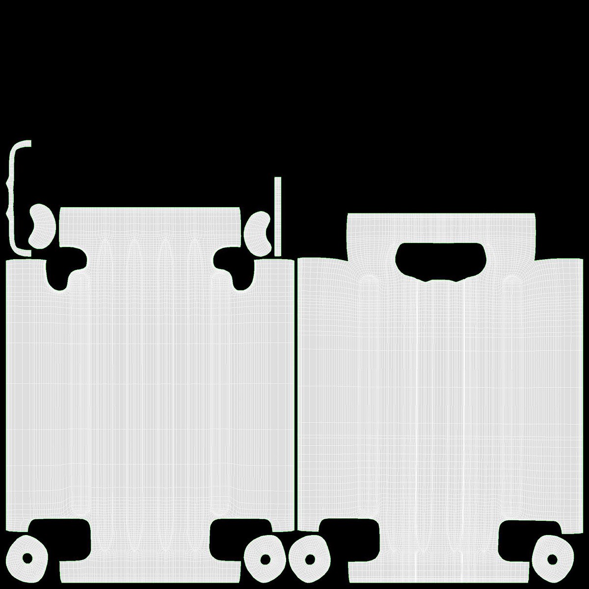 Suitcase Hard shell Large On Wheels
