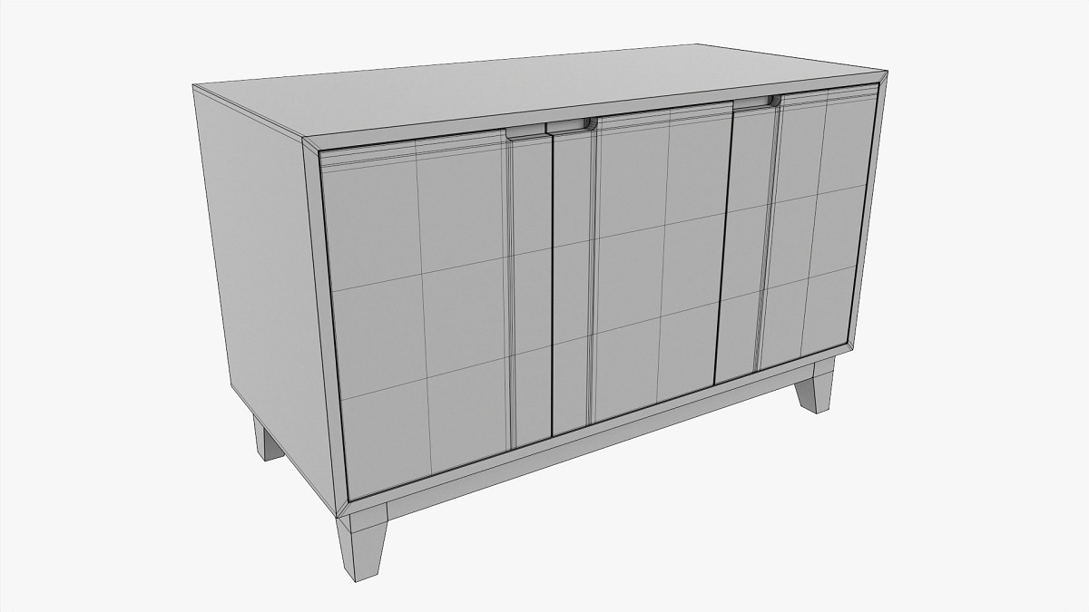 TV Stand With Drawers 02