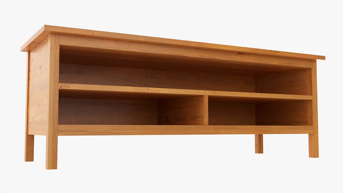 TV Stand With Shelves