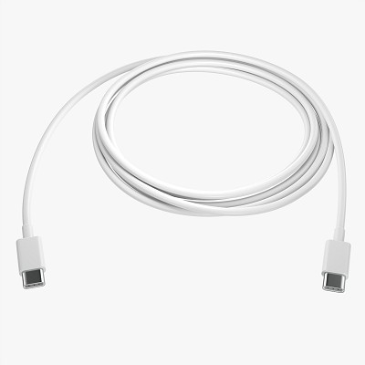 USB C Cable White
