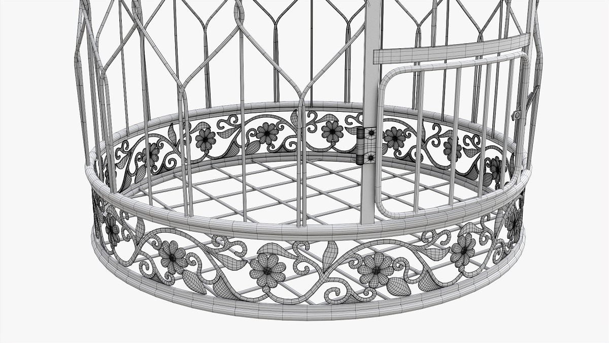 Victorian Style Bird Cage