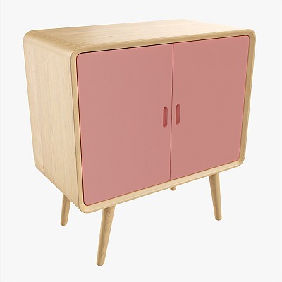 Cabinet With Drawers 02
