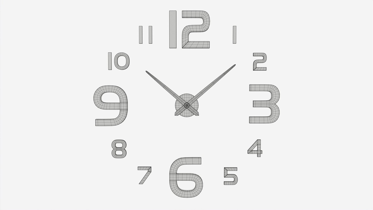 Modern Design Large Wall Clock 04