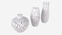 Ceramic Vases 3-set 01