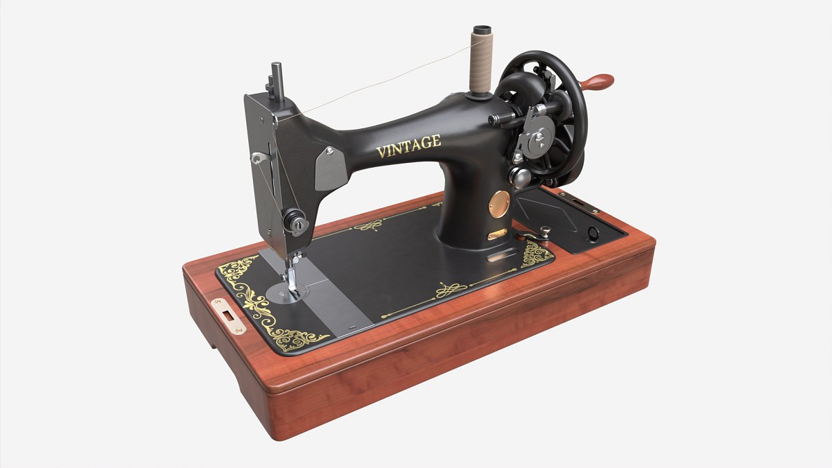 Vintage Hand crank Sewing Machine