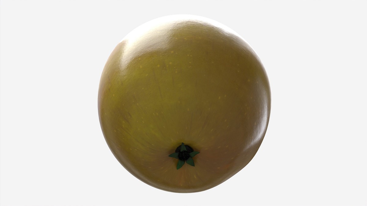 Apple single fruit gala green