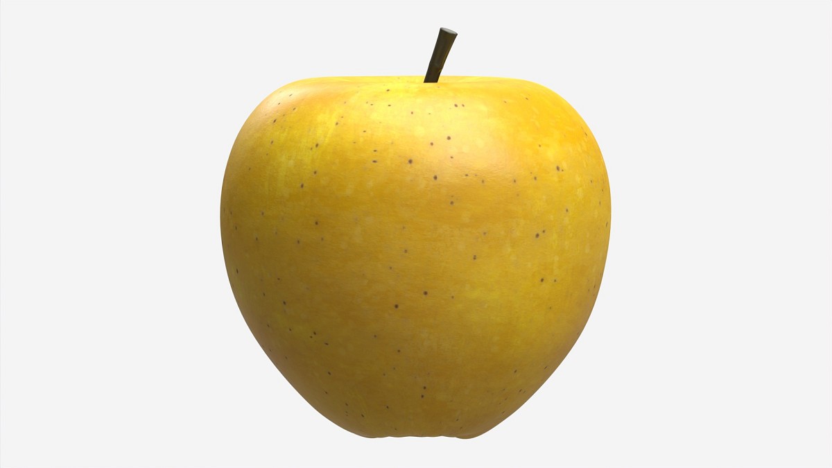Apple single fruit golden