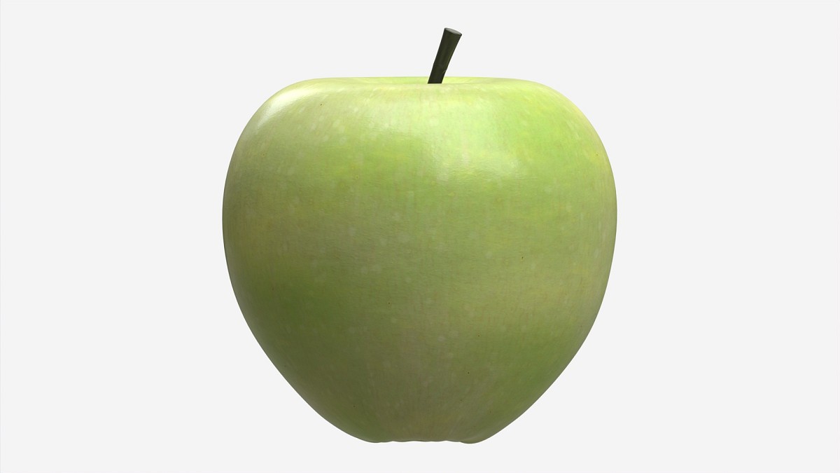 Apple single fruit green light