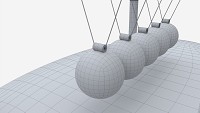 Newton Cradle Balance Steel Balls 02