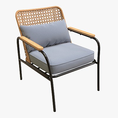 Chair with mesh back