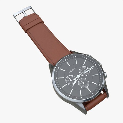 Wristwatch with Strap 02