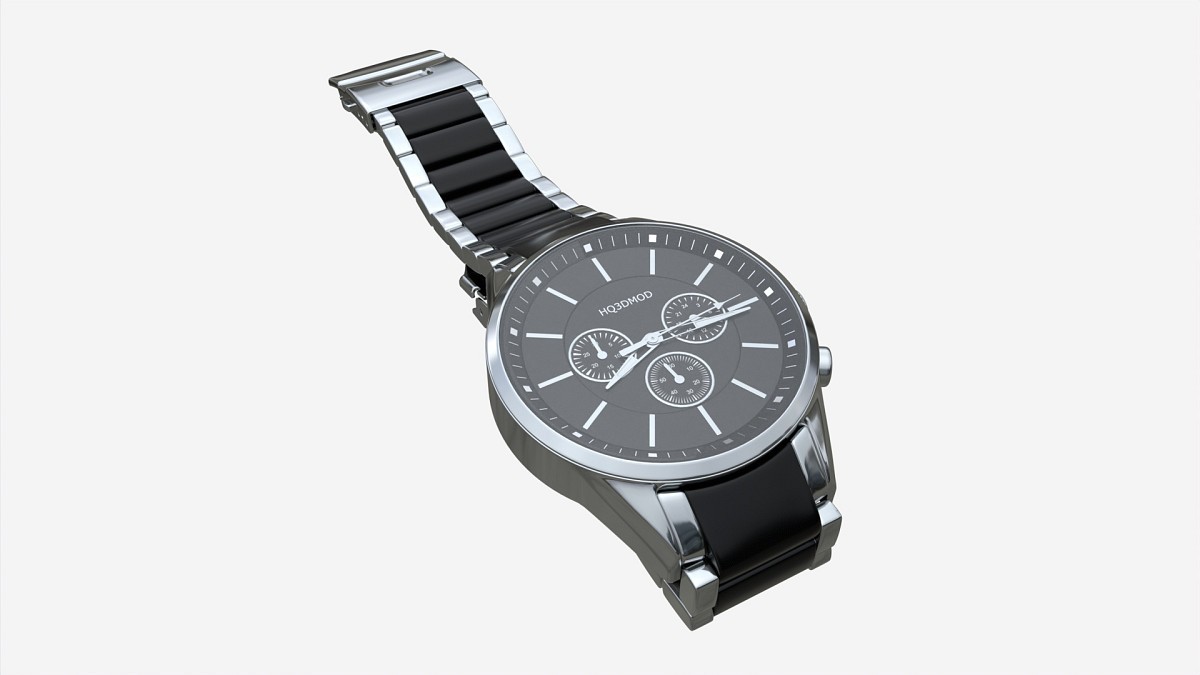 Wristwatch with Steel Bracelet 2