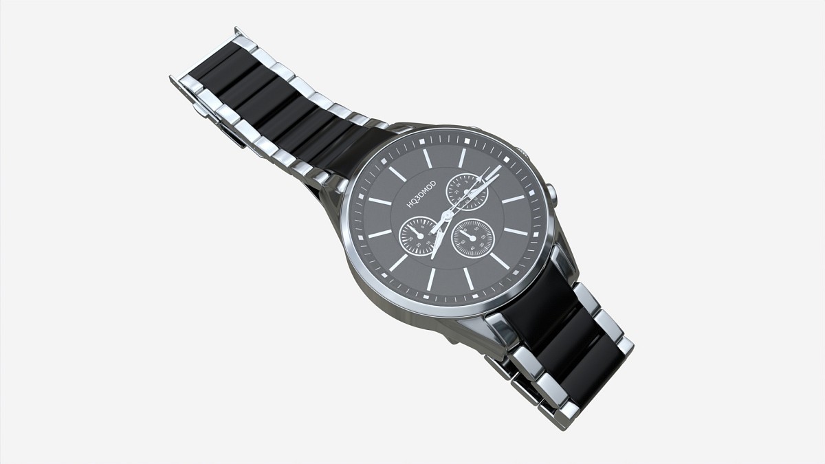 Wristwatch with Steel Bracelet 3