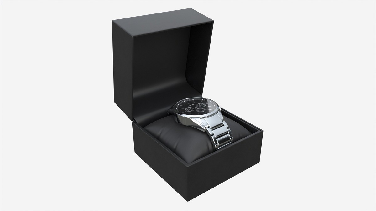 Wristwatch with Steel Bracelet in box 2