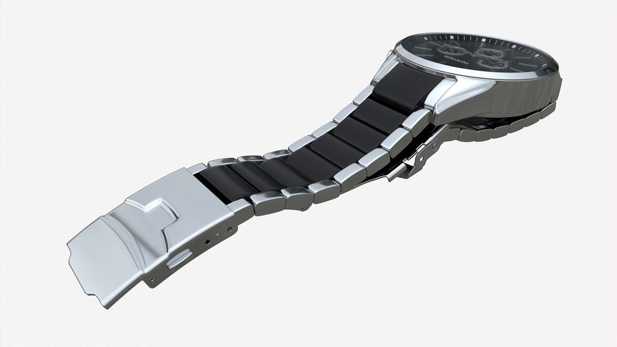 Wristwatch with Steel Bracelet 2