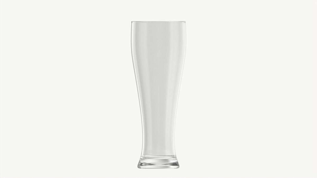Beer glass with foam 02