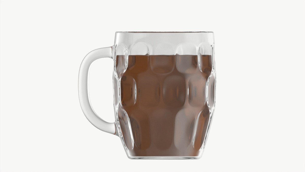 Beer mug with foam 03