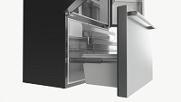 Fridge-freezer Bosch KFF96PIEP Doors Open