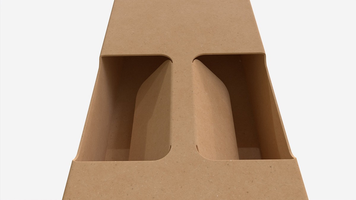 Bottle carboard gable box packaging