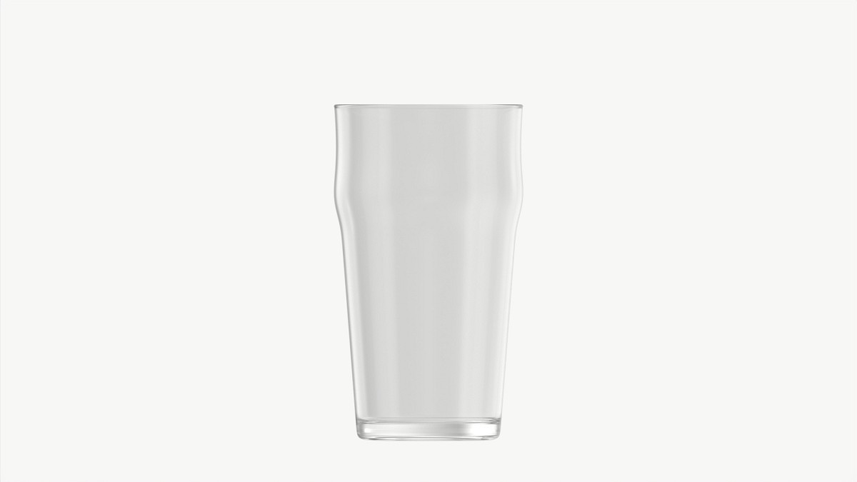 Beer glass with foam 05