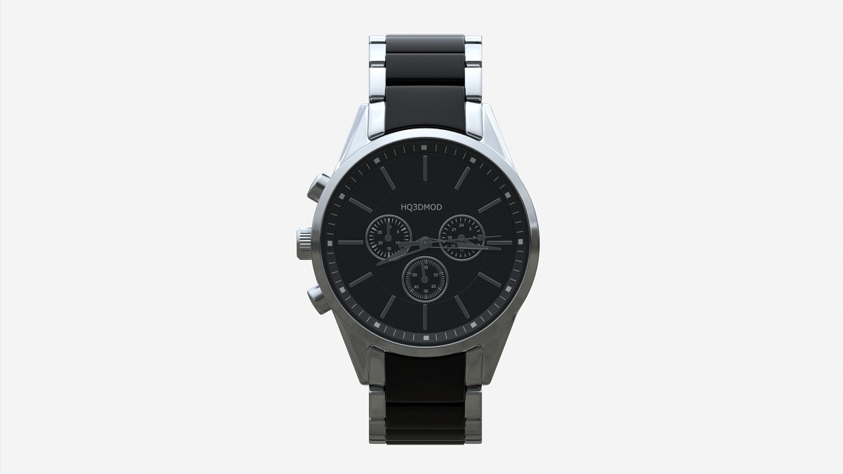 Wristwatch with Steel Bracelet 1