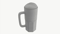 Beer mug with foam 04
