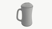 Beer mug with foam 02